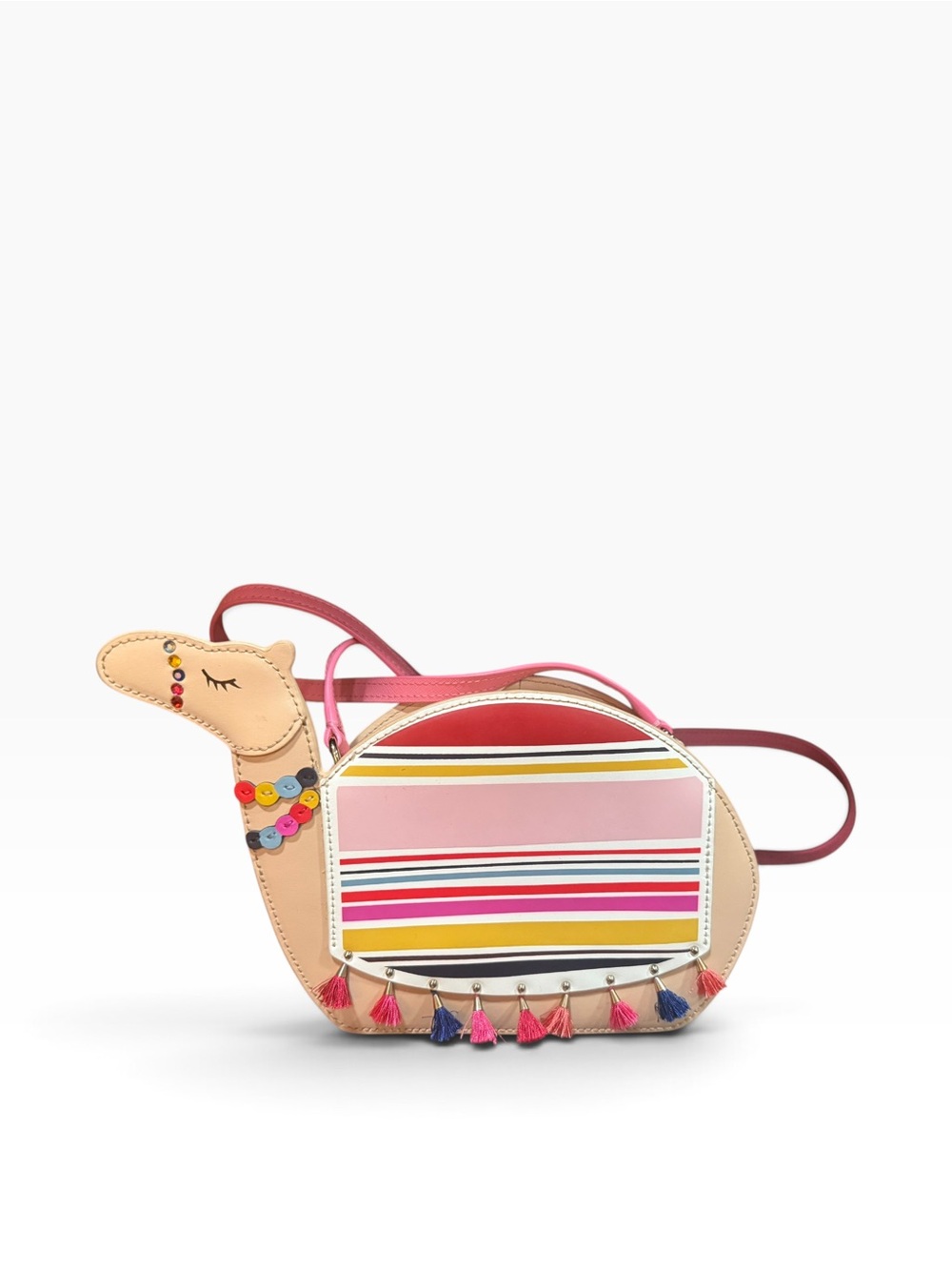 Kate Spade Spice Things Up Camel Novelty Leather Crossbody Bag
